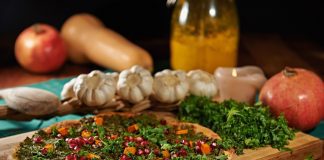 Kleurrijke tarte flambée